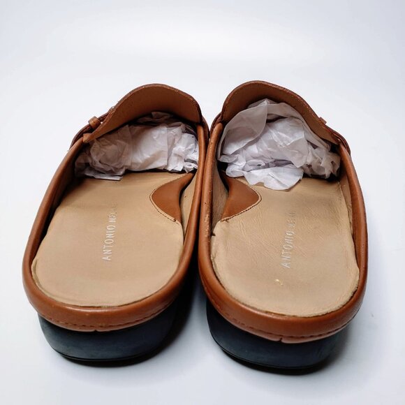 Antonio Melani Fenway Leather Slip On Loafers 7M - Picture 5 of 10